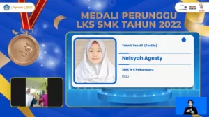 Wakili Riau di Ajang LKS Nasional, SMKN 4 Raih Medali Perunggu