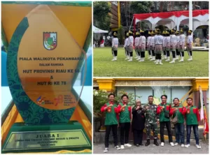 SMKN 4 Raih Juara 1 PBB Piala Walikota Pekanbaru