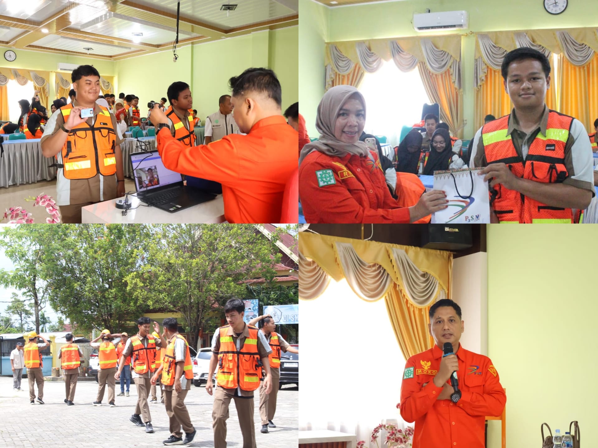 Fasilitasi Uji Sertifikasi dan Kompetensi Tenaga Kerja Bidang Konstruksi SDM Vokasional SMK Negeri 4 Pekanbaru