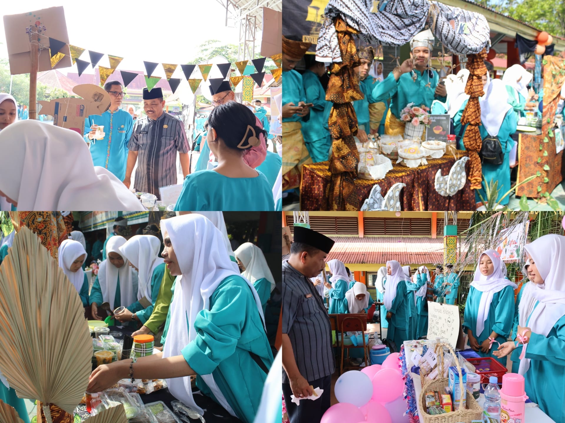 Gelar Karya P5 Festival Bazar “Makanan Khas Tradisional Riau & Jahe Merah Instan”