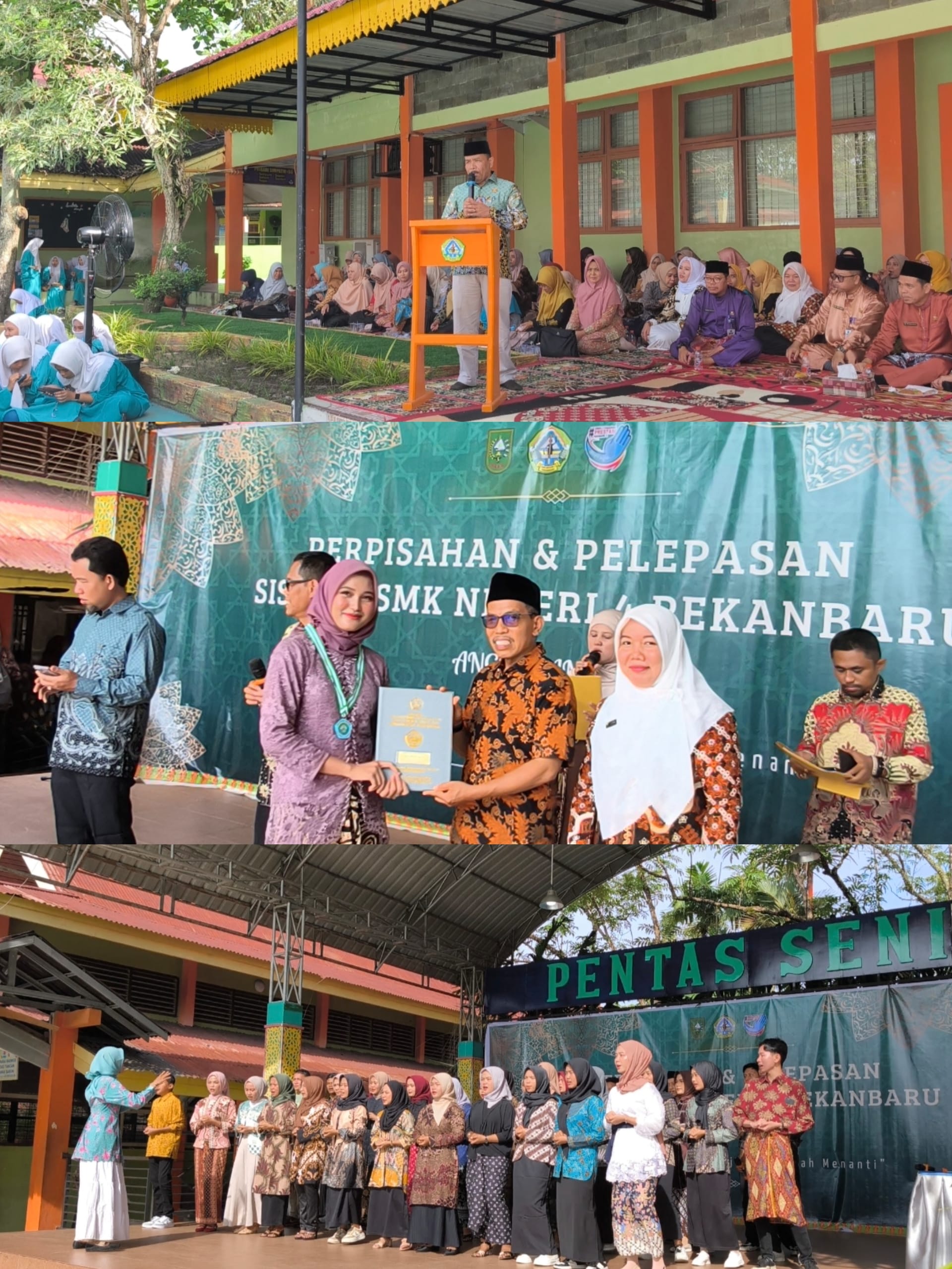 Pelepasan dan Perpisahan Siswa/i SMK Negeri 4 Pekanbaru Angkatan Ke-28