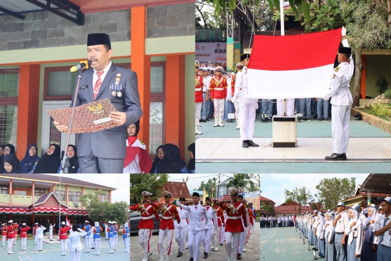 HUT ke-80 RI Tahun 2025 di SMK Negeri 4 Pekanbaru