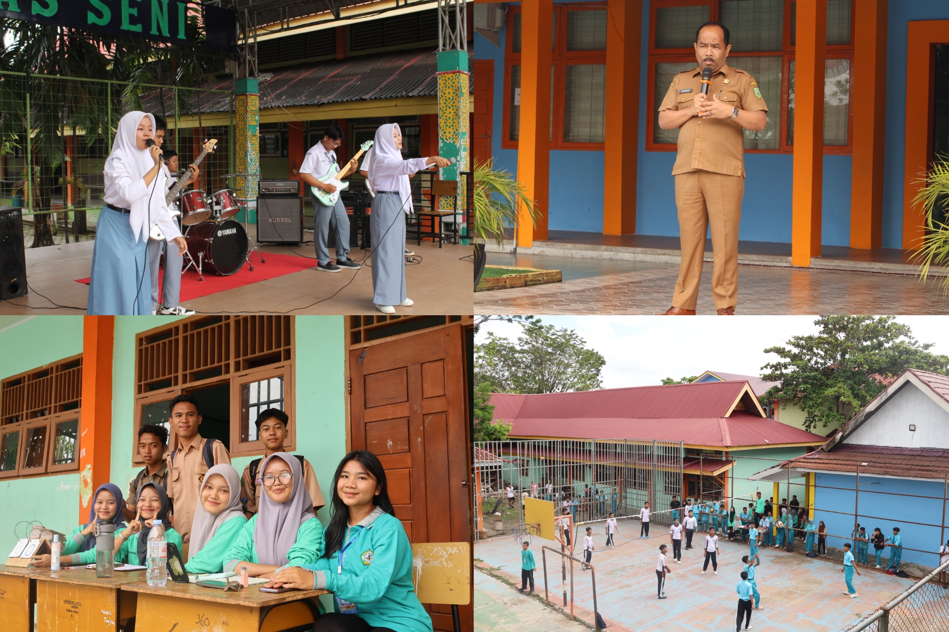 SMK Negeri 4 Pekanbaru Gelar Class Meeting Bertema “Move To The New Skampat”