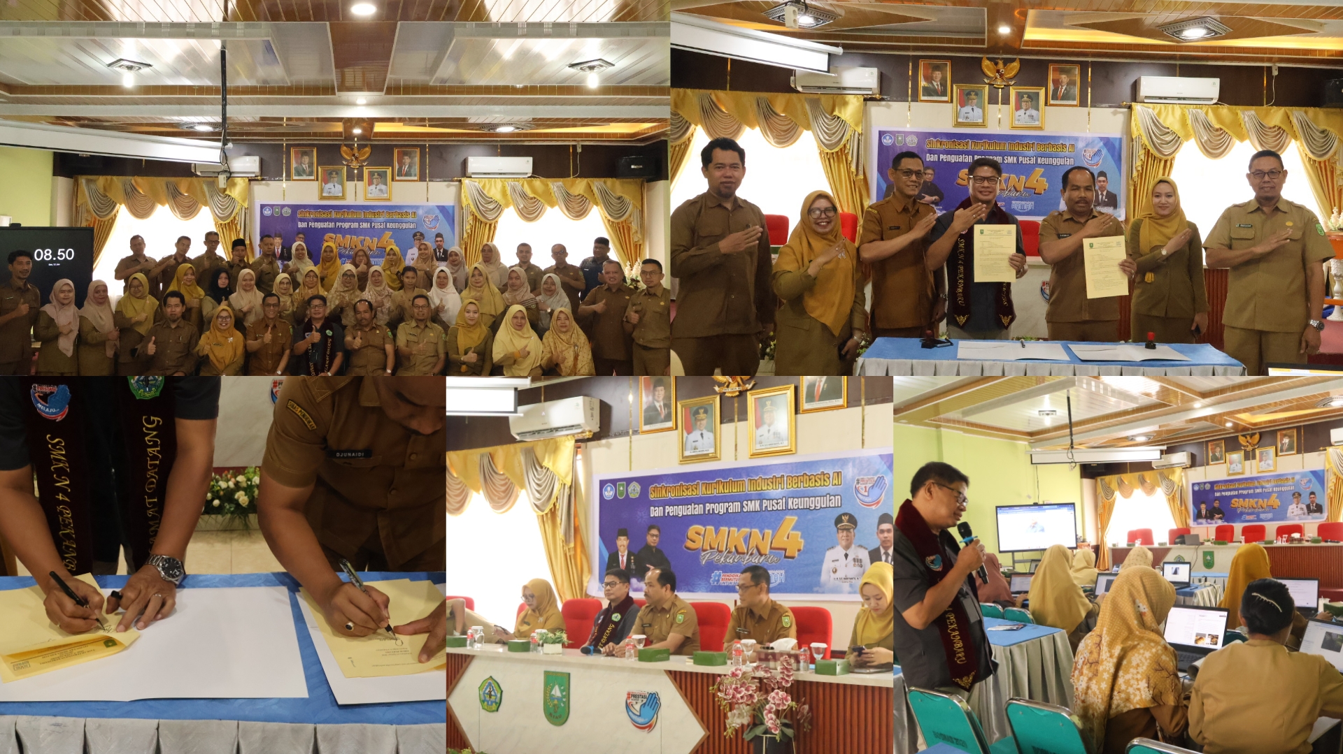 Sinkronisasi Kurikulum Industri Berbasis AI dan Penguatan Program Pusat Keunggulan