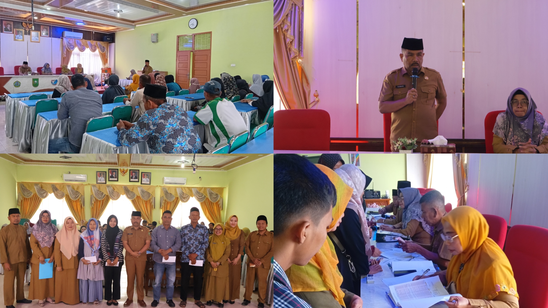 SMK Negeri 4 Pekanbaru Melakukan Penyaluran Zakat BAZNAS