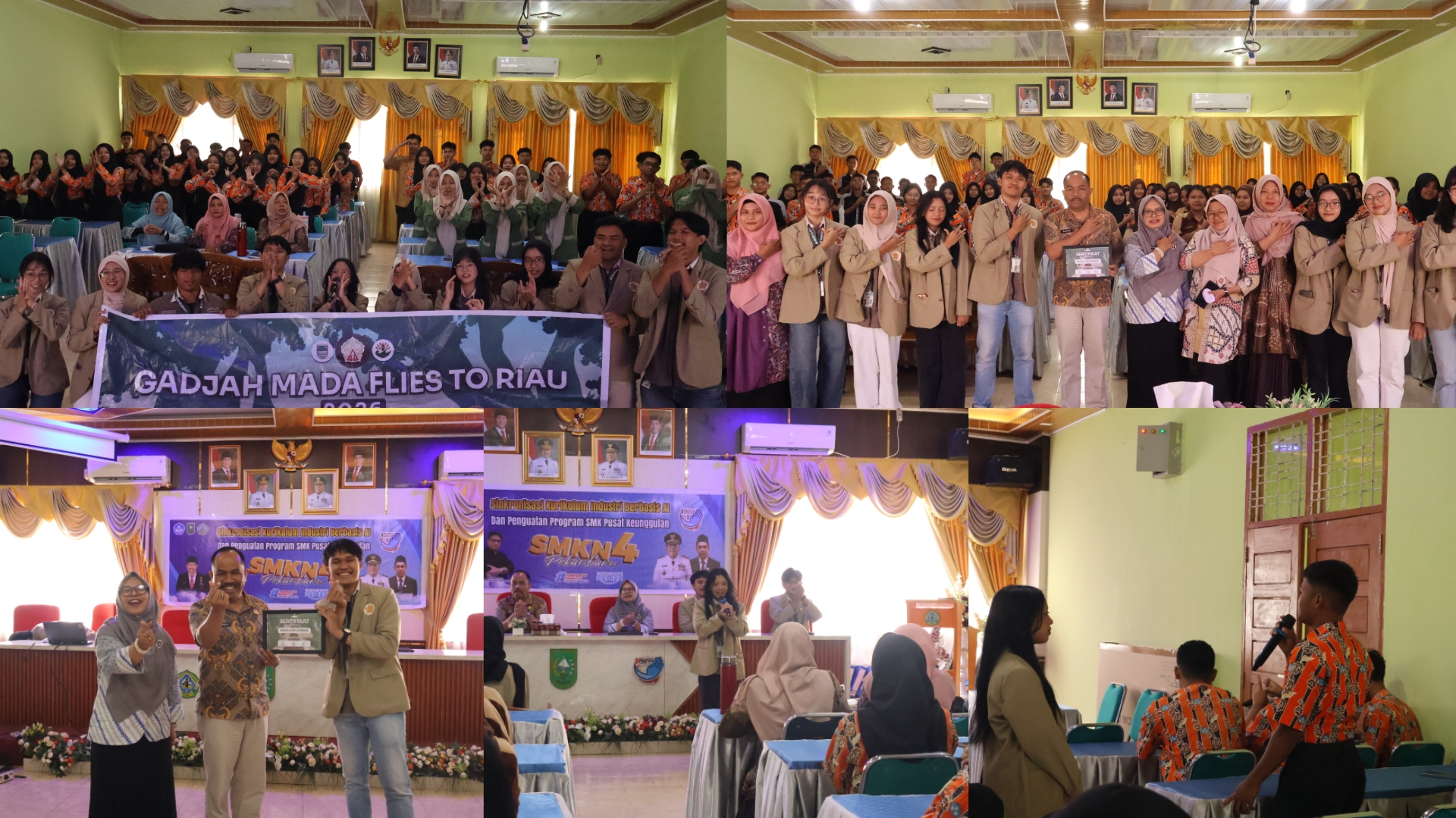 Anak Muda Hebat! SMKN 4 Pekanbaru bersama UGM