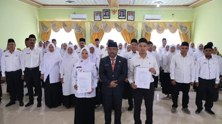 Pelantikan dan Pengucapan Sumpah Jabatan Guru SMK Negeri 4 Pekanbaru Tahun Ajaran 2026/2027